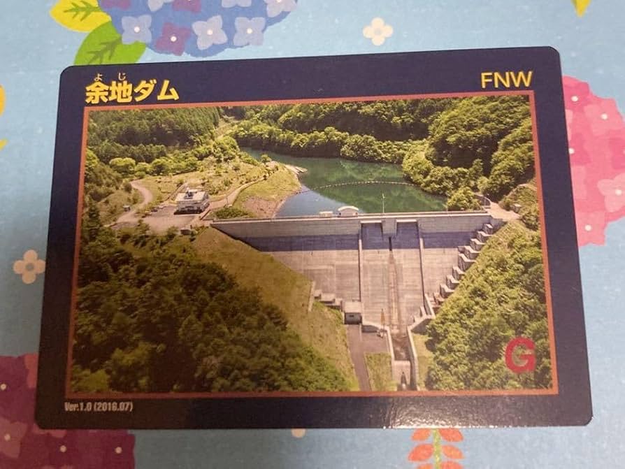 Amazon.co.jp: ダムカード 長野県余地ダム ver1 201607 : ホーム